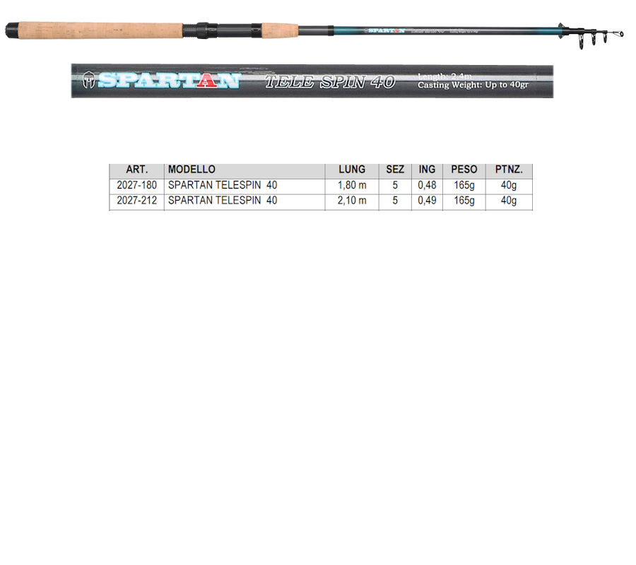 spro spartan 40 fassa